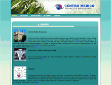 Tablet Screenshot of centro-medico-broussais.it